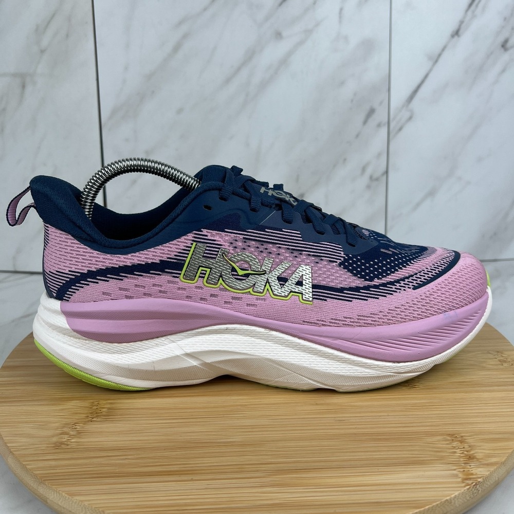 Hoka One Skyflow Womes Size 10 B Midnight Twilight Pink Running Shoe 1155113 MTW